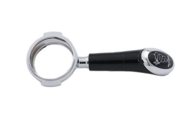 Bezzera Siebtraeger bodenlos mit Logo