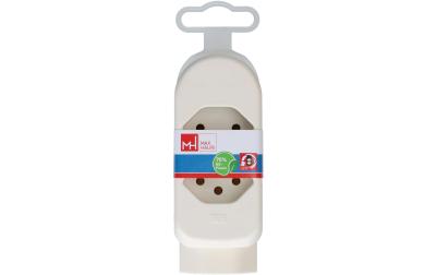 Mehrfachstecker maxAdapt 2+1xT13, drehbar