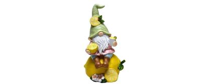 Dameco Dekofigur Gartenwichtel Lemon
