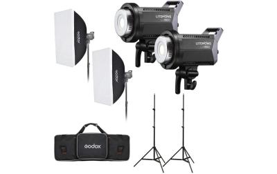 Godox Litemons LA150D 2-Light Kit, 190W