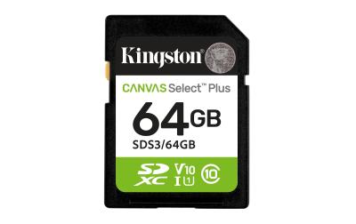 Canvas Select Plus SDXC Card 64GB Gen3