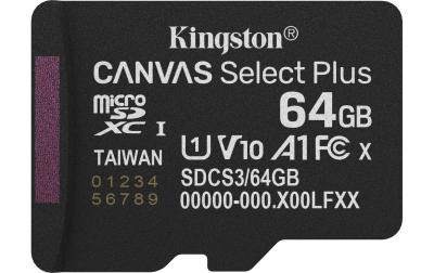 Canvas Select Plus microSDXC Card 64GB Gen3