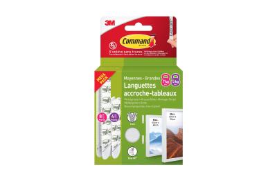 Klebepad Command L 8 Stück, M 4 Stück,
