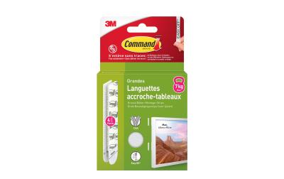 Klebepad Command L 7.2 kg, Weiss, 4 Set