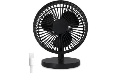 Tischventilator kabellos, anthrazit