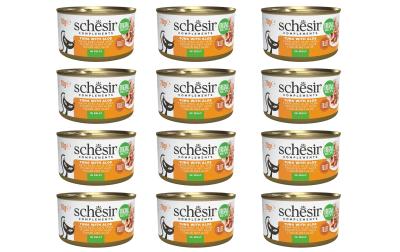 Schesir Cat Thunfisch Aloe Gelée 12x70g Kit