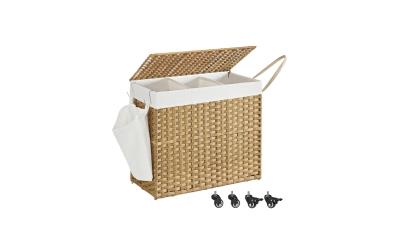 Songmics Wäschekorb Nature, 160 L