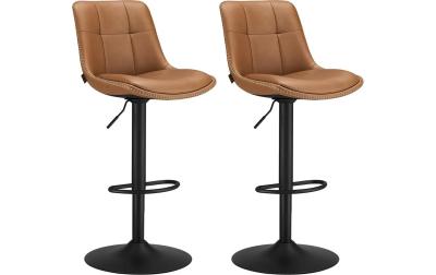 Vasagle Barhocker Braun, 2er Set