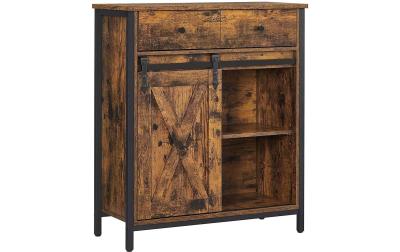 Vasagle Kommode mit Schiebetür Industrial