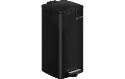 Songmics Treteimer 20 Liter, Schwarz