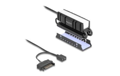 Delock M.2 Kühlkörper, 83x26x34mm, RGB