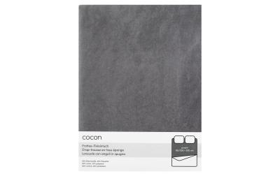 COCON Fixleintuch Frottee graphit