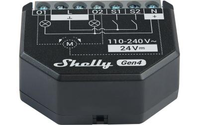 Shelly Plus 2PM Gen4 WiFi-Switch Matter