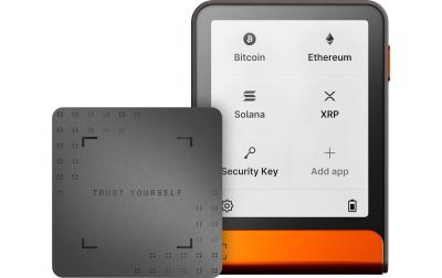 Ledger Flex Orange inkl. Recovery Key