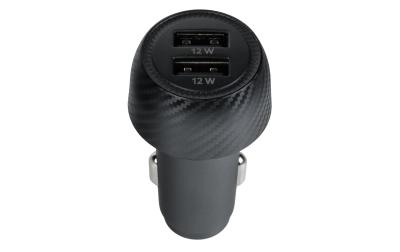 NIZE Basic Dual Car Charger USB 24W