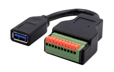EXSYS EX-49126, USB-A Terminal Block Adap.