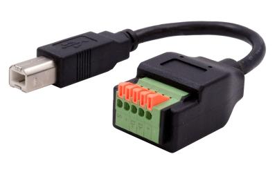 EXSYS EX-49131, USB-B Terminal Block Adap.