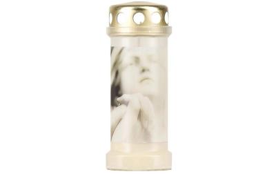 Chalet Grabkerze Engel