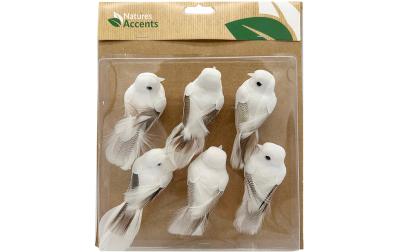 Chalet Federvögel 6 Stück