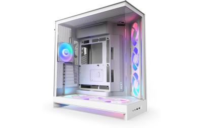 NZXT H9 Flow 2025 RGB+ Weiss