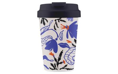 bioloco Kaffeebecher Easy Cup-Black fern