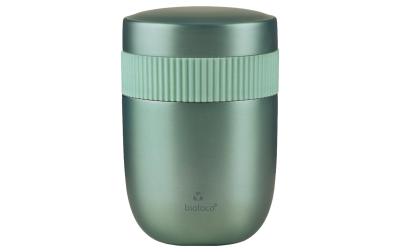 bioloco Lunchpot Edelstahl Sky-Sage