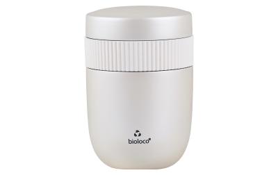 bioloco Lunchpot Edelstahl Sky-Pearl