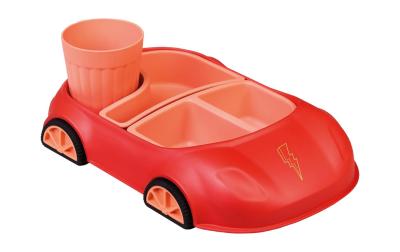 bioloco Kindergeschirr-car red lightning