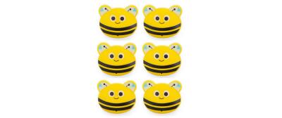 Kikkerland Verschlussclips Biene 6er Set