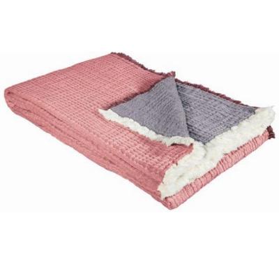 EskimoDecke Nora130x200cm,Rosenholz-Pflaume