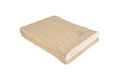 Eskimo Decke Torino 130x180 cm, Ocker