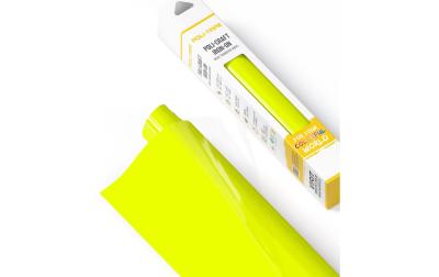 Poli-Tape Aufbügelfolie Turbo Neon Gelb