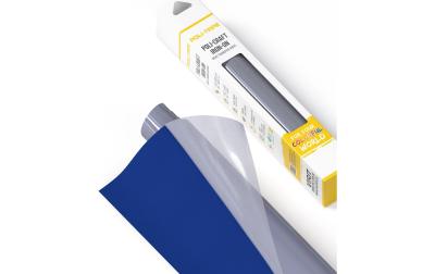 Poli-Tape Aufbügelfolie Flock Blau