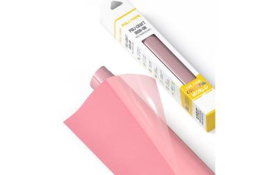 Poli-Tape Aufbügelfolie Flock Hellrosa