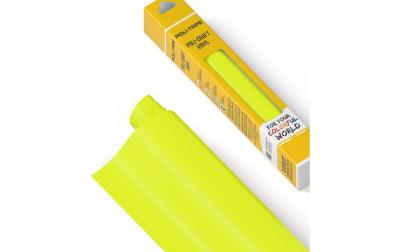 Poli-Tape Vinylfolie Permanent Neon Gelb