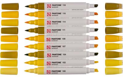 Talens Pantone Marker Set yellow