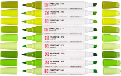 Talens Pantone Marker Set green yellow