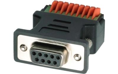 EXSYS EX-49111, DB9 zu Terminal Block, 9Pin