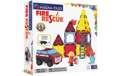 Magna-Tiles Fire Rescue