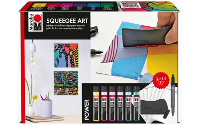 Marabu Squeegee Art Acryl Set Power