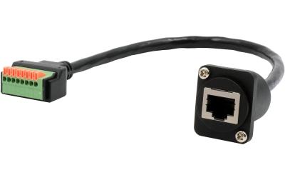 EXSYS EX-49161, D-Typ Adapter RJ45, CAT.5e