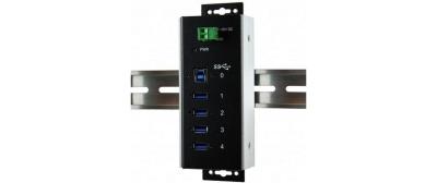 EXSYS EX-1187HMVS-WT, 7x USB3.2, Metall