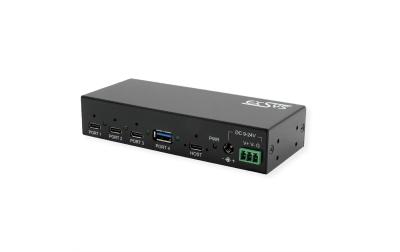 EXSYS EX-12293HMS, 4x USB3.2, Metall HUB