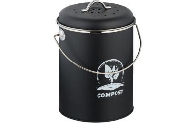 relaxdays Komposteimer mit Geruchsfilter