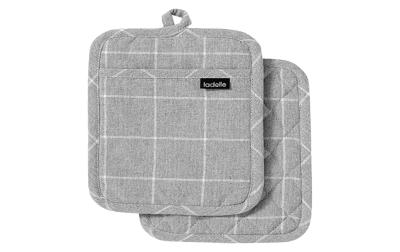 LADELLE Topflappen Eco Check