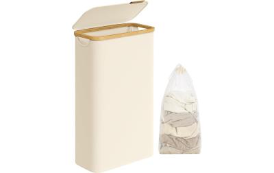 Songmics Wäschekorb Cream, 65 L