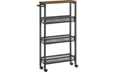Vasagle Nischenwagen Industrial,3 Ablagen