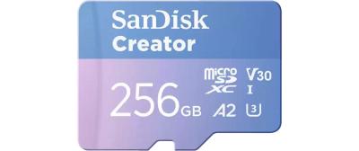 SanDisk Creator microSDXC Card 256GB
