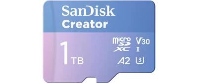 SanDisk Creator microSDXC Card 1TB