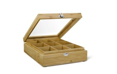 BREDEMEIJER Teebox Bambus 9 Fächer